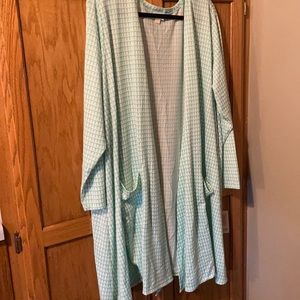 Lularoe Caroline Cardigan-Aqua
